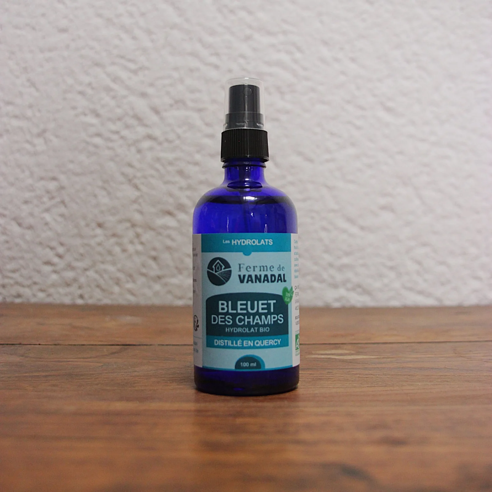 Hydrolat bio de Bleuet des champs