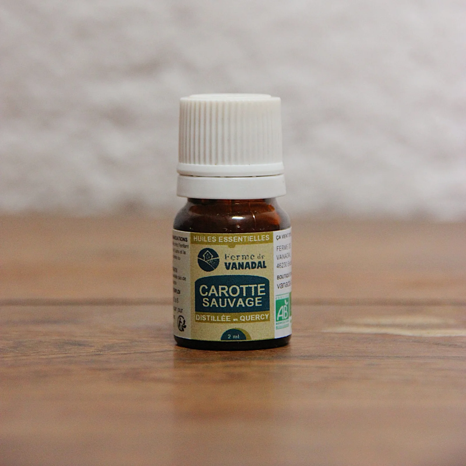 Huile essentielle bio de Carotte sauvage