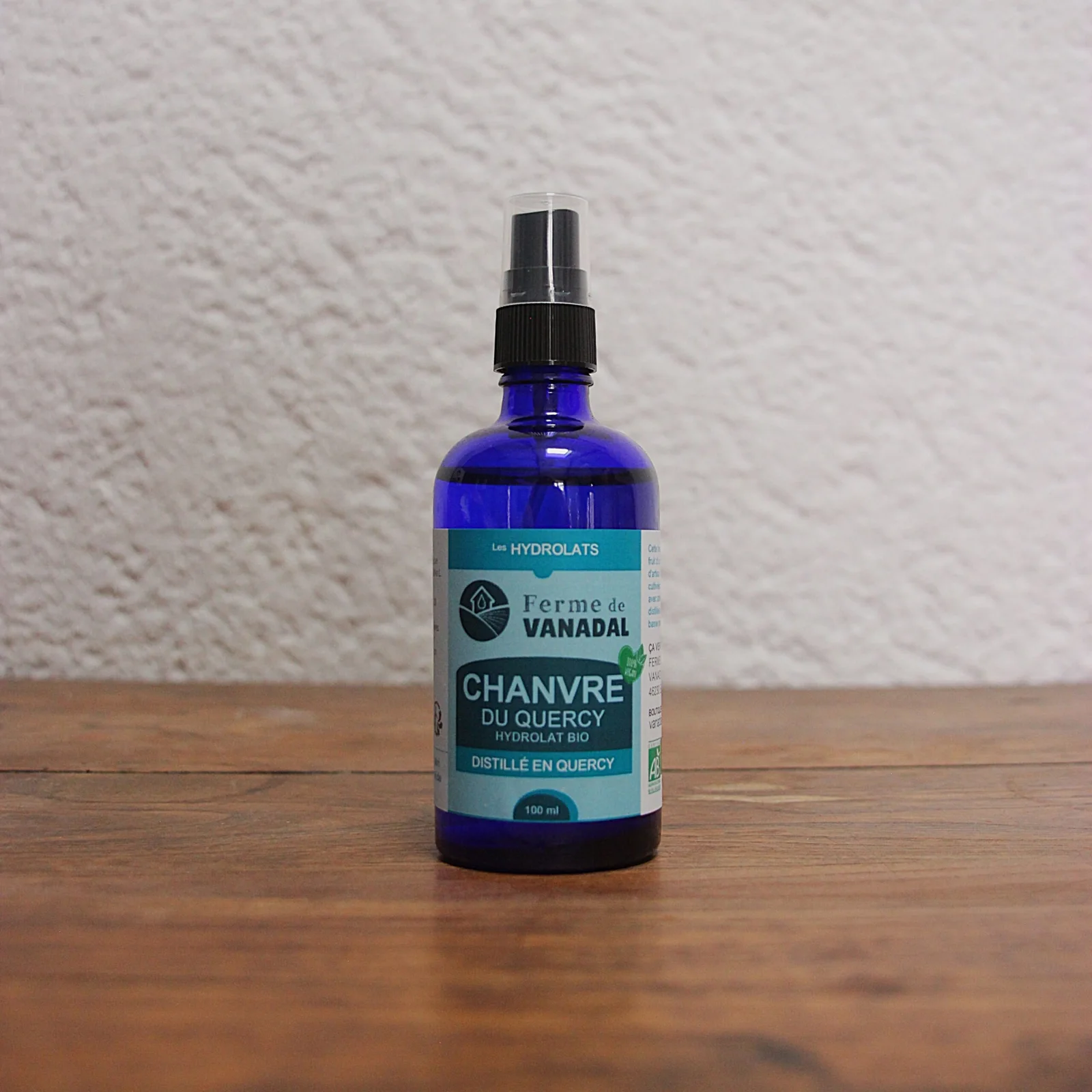 Hydrolat bio de Chanvre (Cannabis sativa L.)