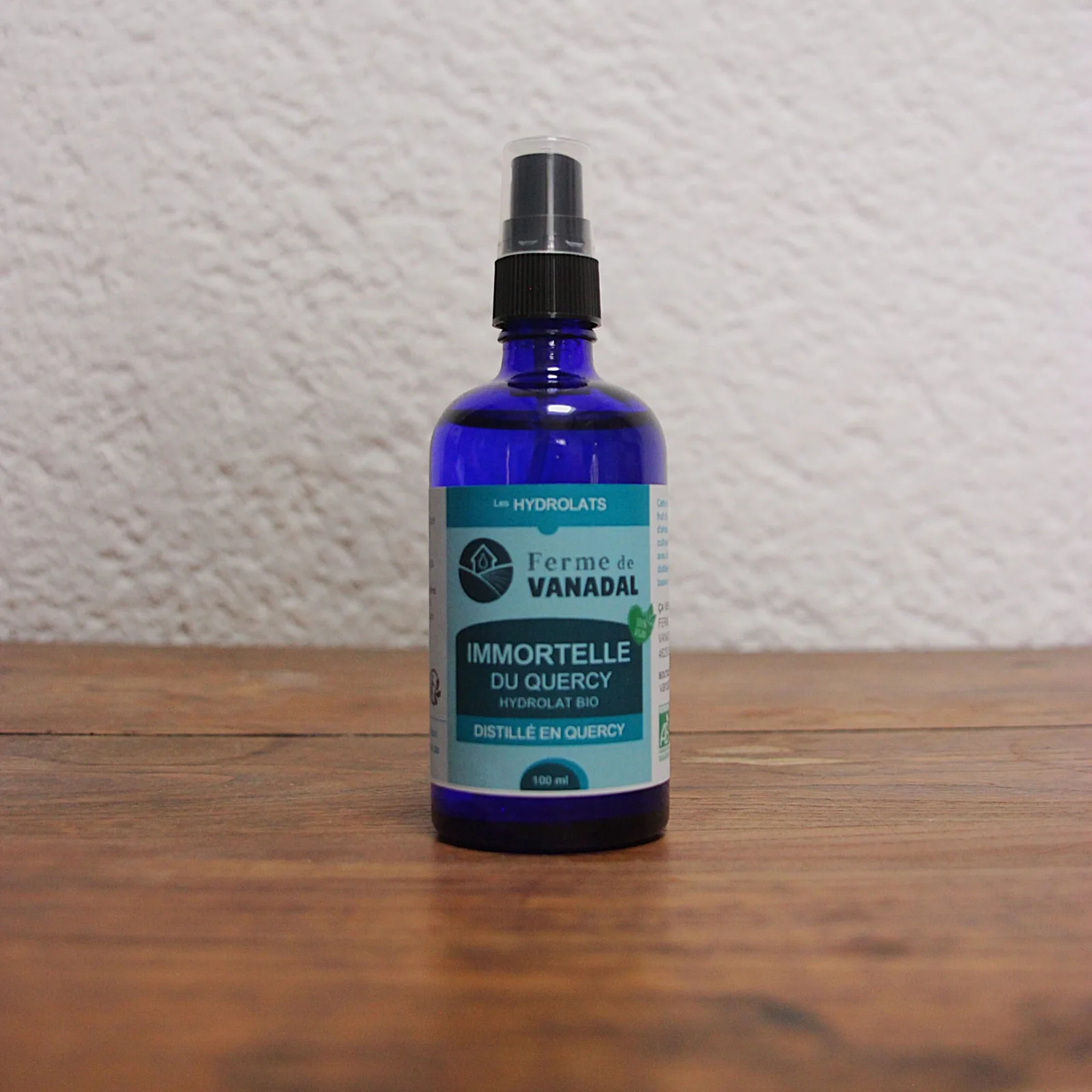 Hydrolat bio d’Immortelle du Quercy (hélichryse)