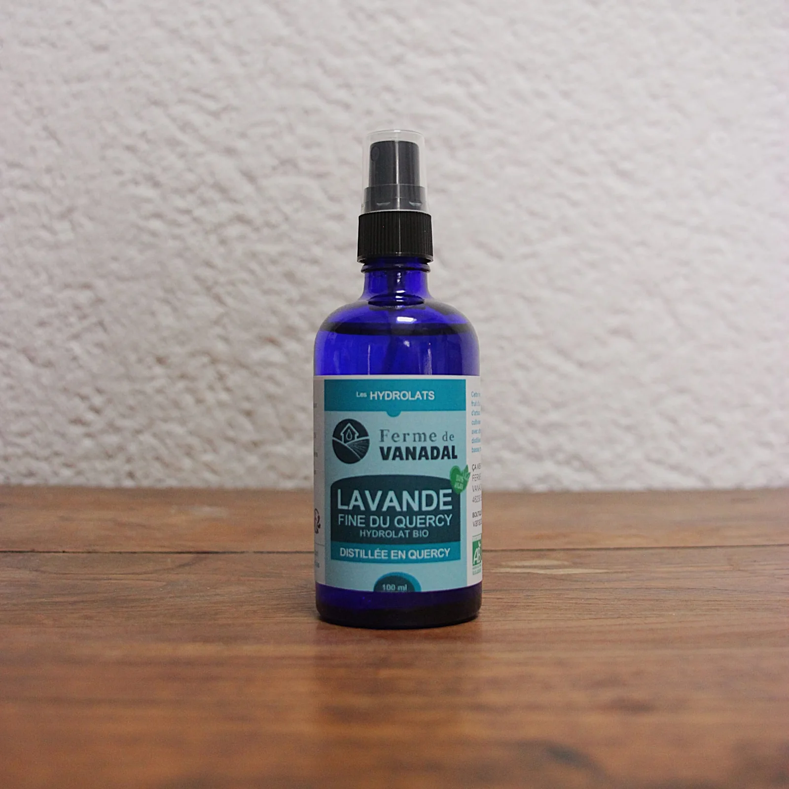 Hydrolat bio de Lavande fine du Quercy