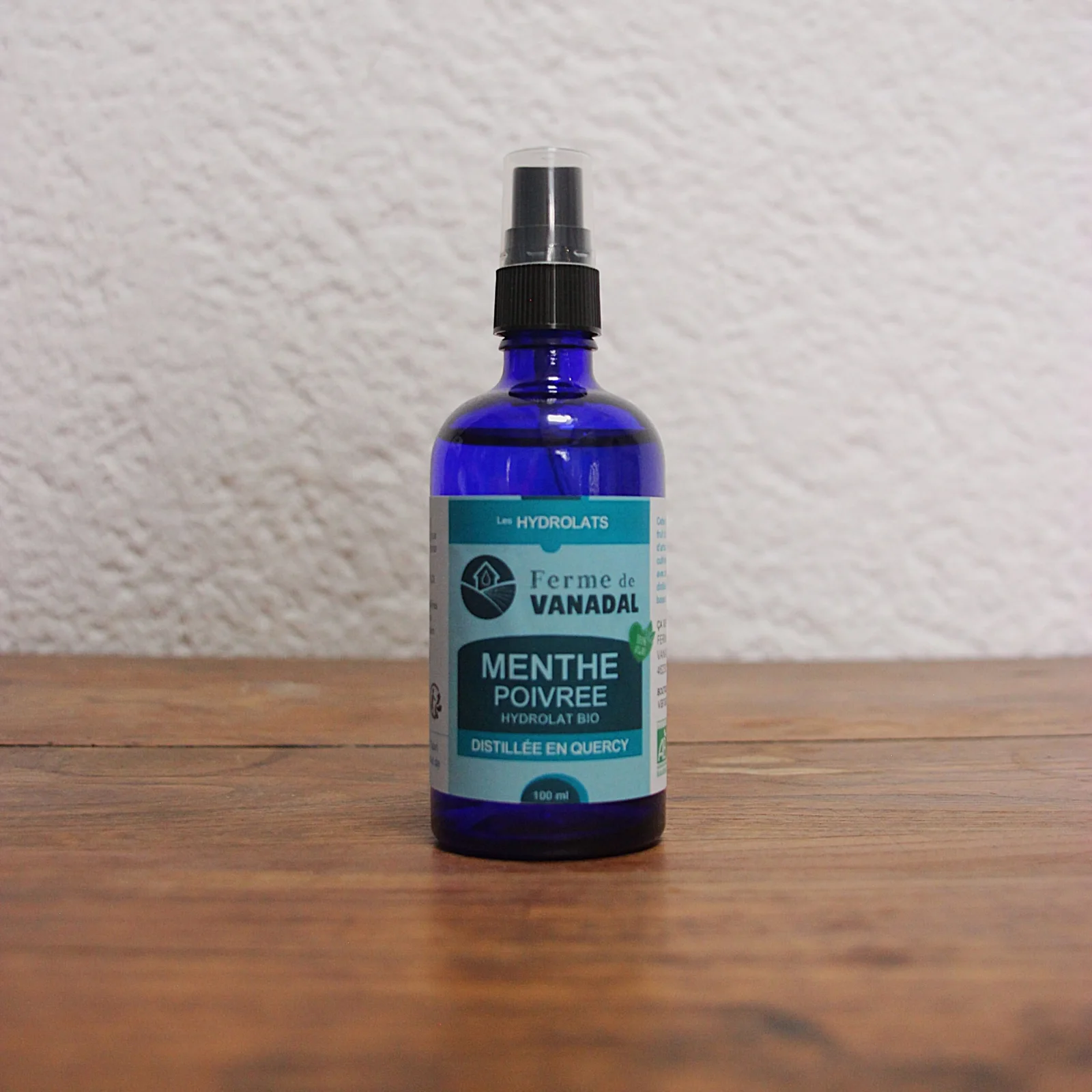 Hydrolat bio de Menthe poivrée